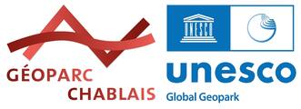 Logo Geoparc UNESCO du Chablais
